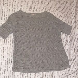 Gap grey Short Sleeve Sweater Top